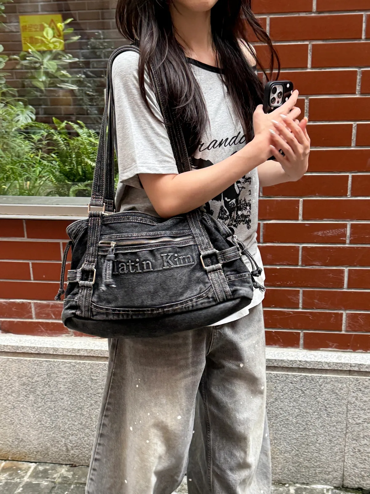 Matinkim 横版牛仔包