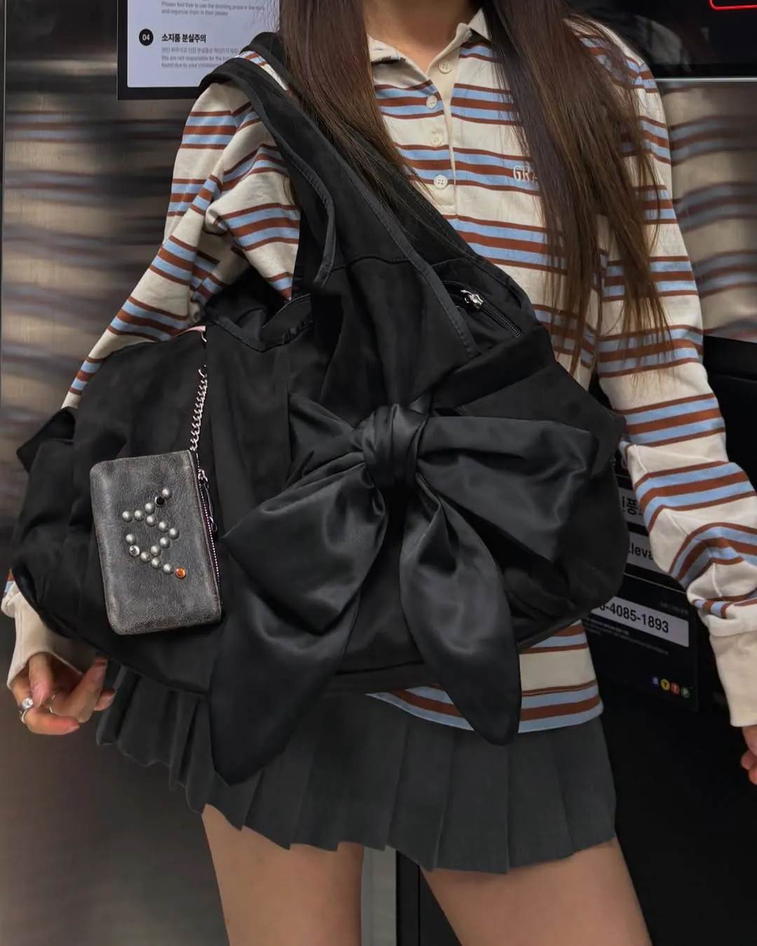 SIWEOL107蝴蝶结托特包