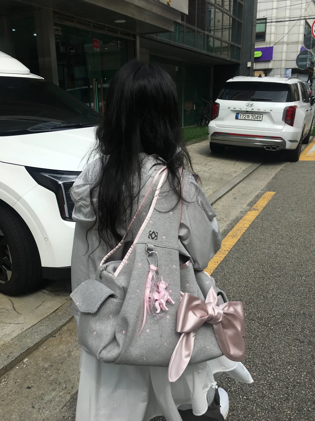 SIWEOL107 灰色星星刺绣